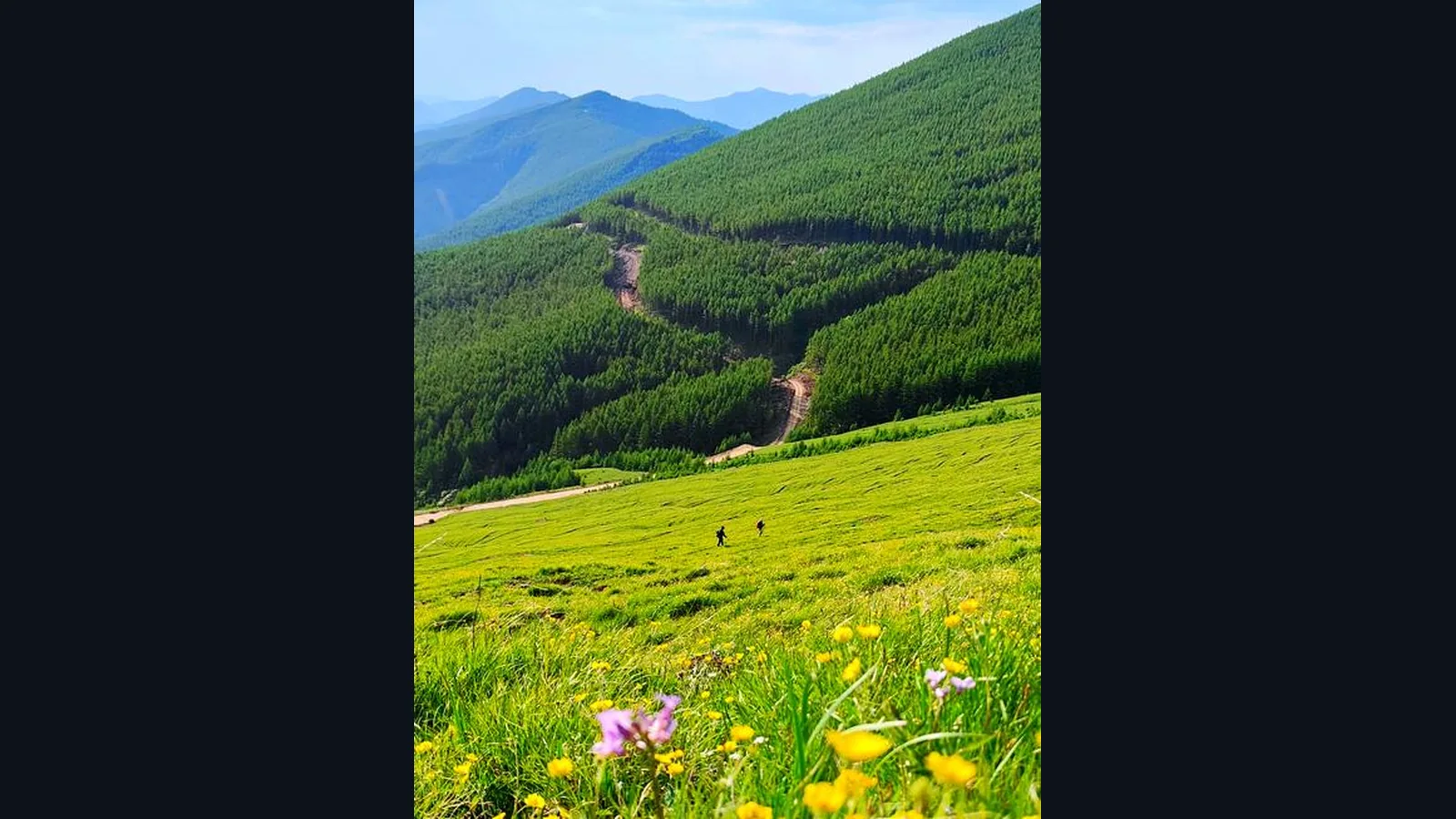 大五台朝台徒步・五峰连穿